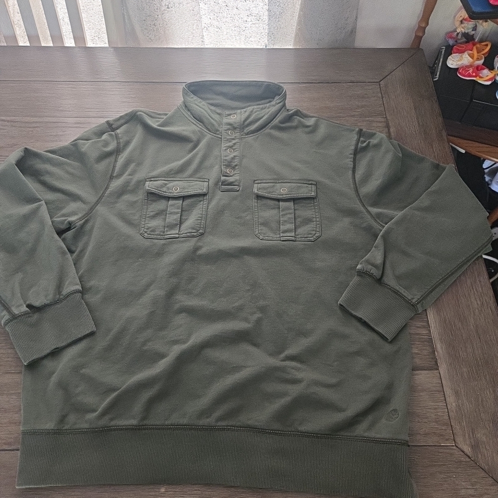 Timberland Fall 11 Pullover. Gorpcore Utility. Ol… - image 1